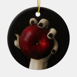 Brothers Grimm Tempting Witch Ceramic Ornament