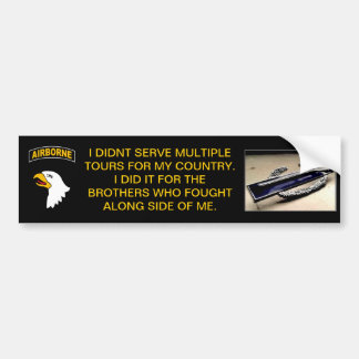 Brothers in Arms Bumper Sticker