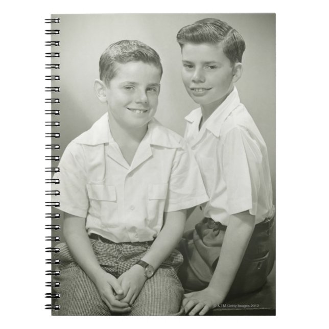 Brothers in Studio Notebook (Front)