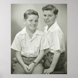 Brothers in Studio Poster