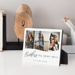 Brothers Make The Best Friends 3 Photo Keepsake Plaque<br><div class="desc">A special, memorable multiple photo gift for siblings. The design features a three-photo grid collage layout to display your own special photos. "Brothers Make The Best Friends" is displayed in stylish typography. Send a memorable and special gift to yourself and your sibling(s) that you both will cherish forever. Note: colours...</div>