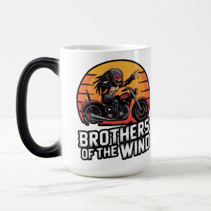 Brothers of the Wind Motorcycle Gang Magic Mug