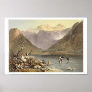 Brothers Water, from 'The English Lake District', Poster