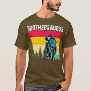 BrotherSaurus Big Brother T-Rex Dinosaur Gender Re T-Shirt