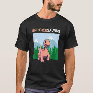 Brothersaurus Dinosaur Cute Kiddo Apatosaurus 1 T-Shirt