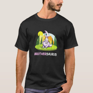 Brothersaurus Dinosaur Cute Kiddo Hadrosaur T-Shirt