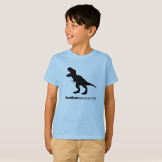 brothersaurus rex dinosaur family tee shirt