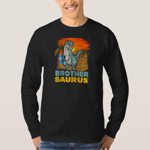 Brothersaurus Rex Dinosaur Lovers Matching Family T-Shirt