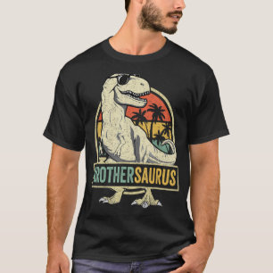 Brothersaurus T Rex Dinosaur Brother Saurus Family T-Shirt