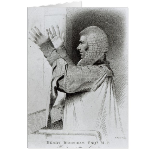Brougham Esq MP, The Queen's Attorney General (Front)