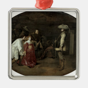 Brought Before the Captain Metal Ornament