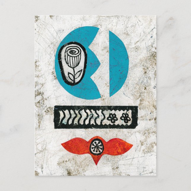 Brought You A Flower Postcard (Front)