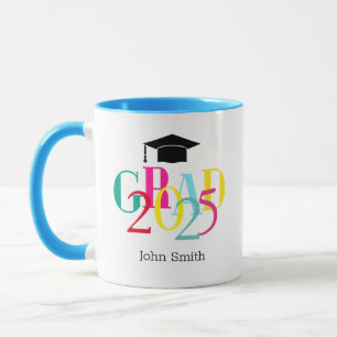 Brouillard coloré GRAD 2024 Custom Graduation Mug
