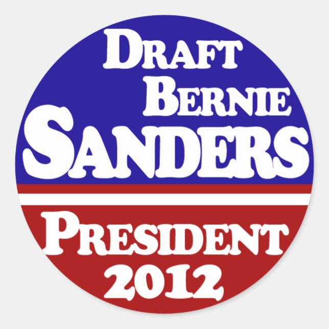 Brouillon Stickers Bernie Sanders (Devant)