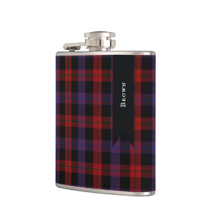Broun Grady Highland Heritage Family Plaid Hip Flask