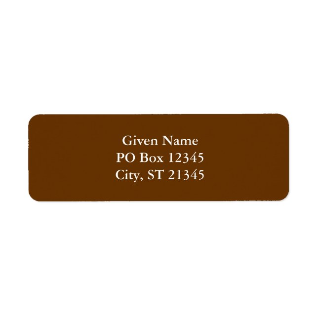 Brown 663300 (Front)