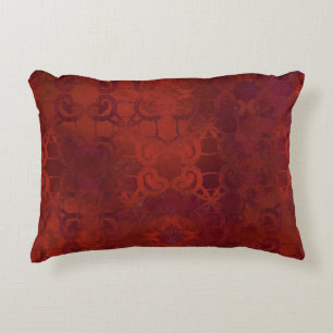 brown accent pillow