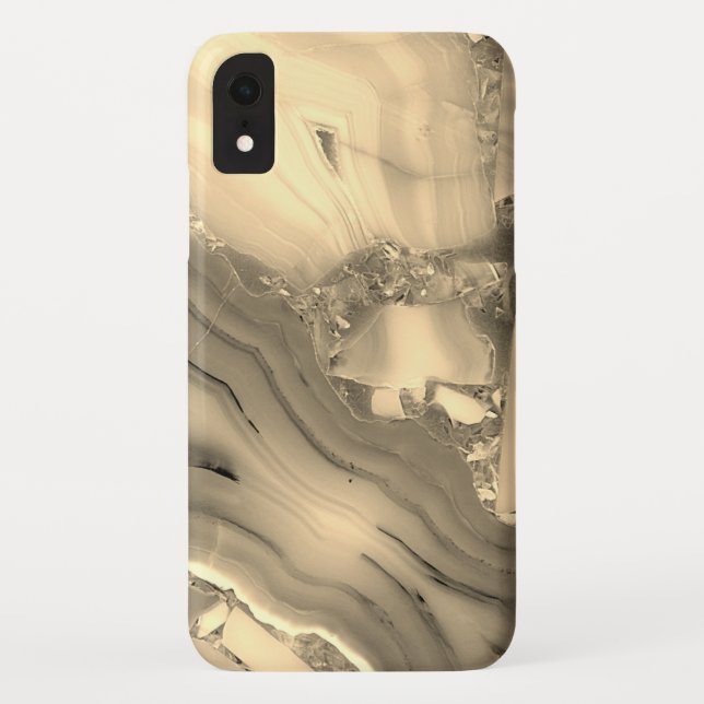Brown Agate Case-Mate iPhone Case (Back)