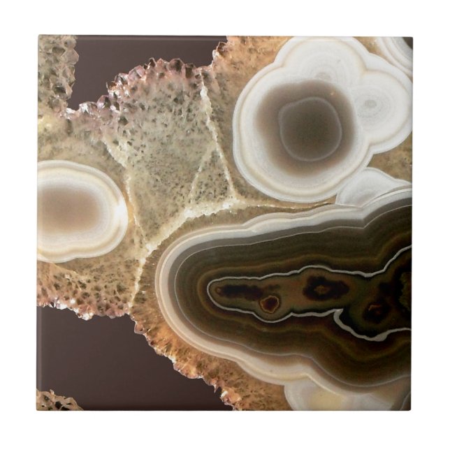 Brown Agate Tile (Front)