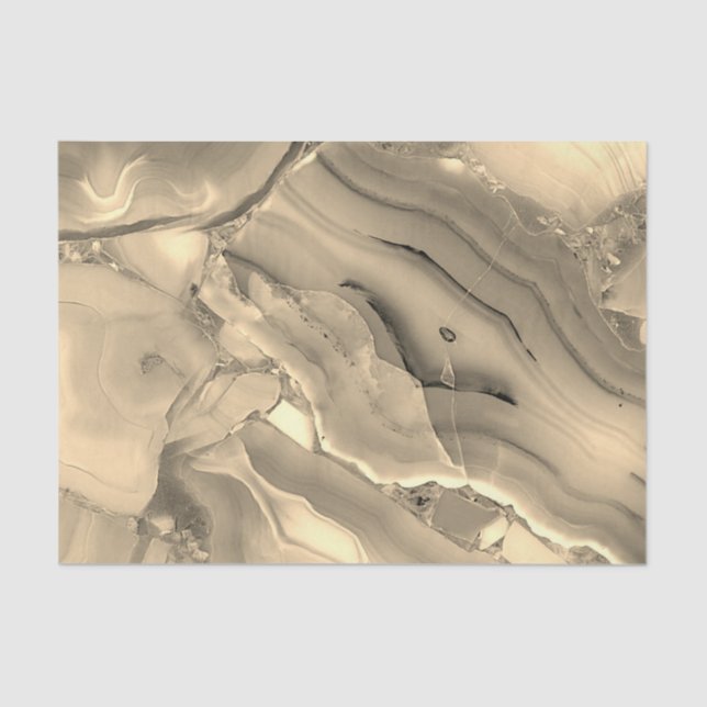 Brown Agate Tissue Paper (Front)