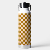 Brown and beige checkerboard pattern