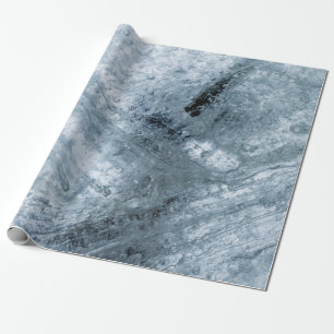 Brown and black abstract painting wrapping paper