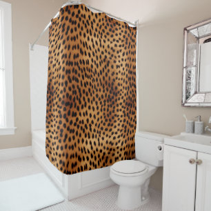 Brown and Black Cheetah Animal print