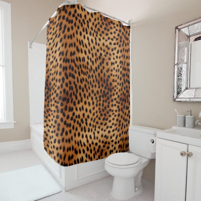Brown and Black Cheetah Animal print (In Situ)