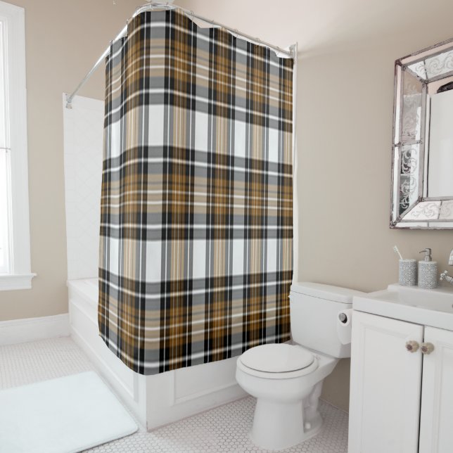 Brown And Black Plaid (In Situ)