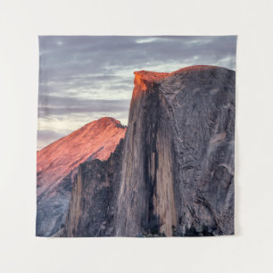 BROWN AND BLACK ROCK FORMATIONS TAPESTRY