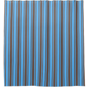 Brown and blue candy stripes