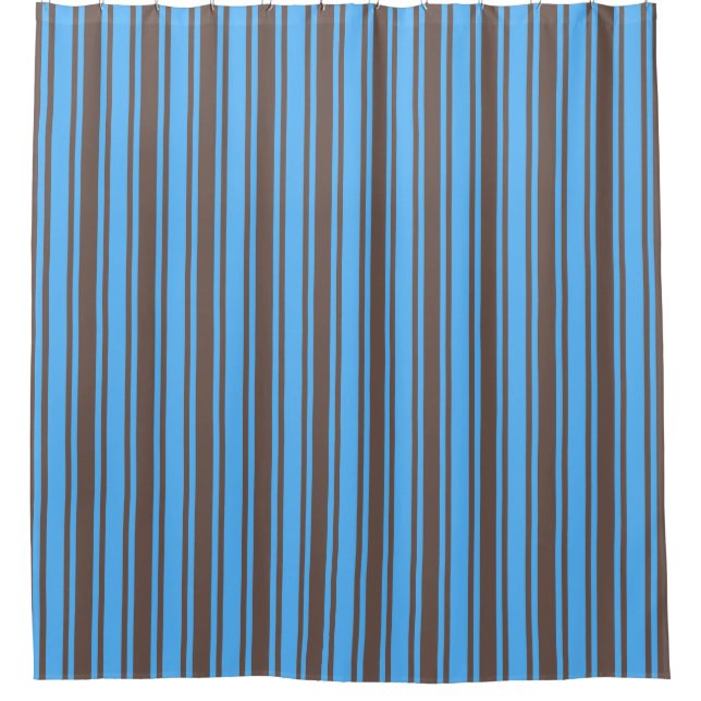 Brown and blue candy stripes (Front)