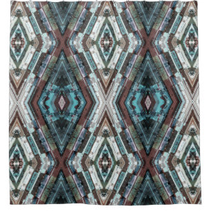 Brown And Blue Kaleidoscope