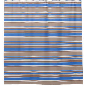 Brown and blue stripes