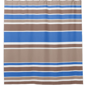 Brown and blue stripes