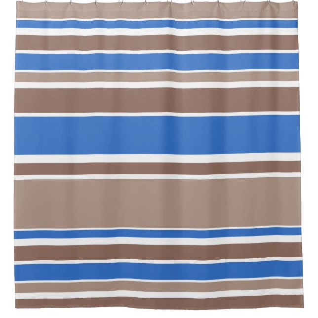 Brown and blue stripes (Front)