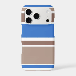 Brown and blue stripes