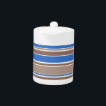 Brown and blue stripes<br><div class="desc">Brown and blue stripes</div>
