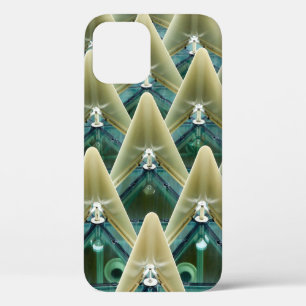 Brown and blue wallpaper iPhone 12 case