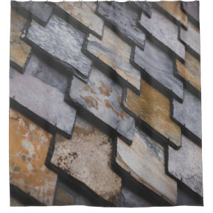 Brown and gray bricks