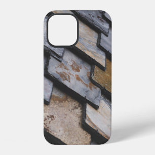Brown and grey bricks iPhone 12 case