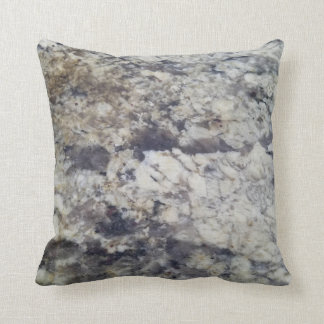 Brown and Grey Marble Pillow