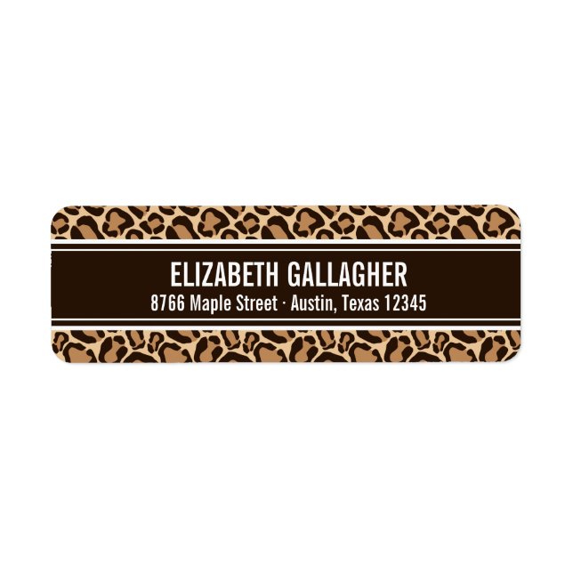Brown and Leopard Print (Front)