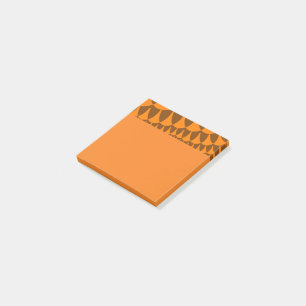 Brown and Orange Scales Post-it Notes
