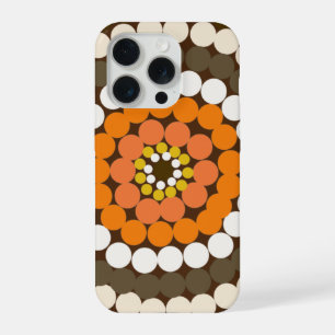 Brown And Orange Spotty Spots,  iPhone 15 Pro Case
