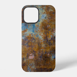 Brown and pink wooden surface iPhone 12 case