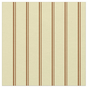 Brown and Tan Coloured Lined/Striped Pattern Fabric