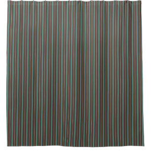 Brown and Teal Stripes