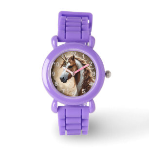 Brown And White Fantasy Unicorn,  Watch