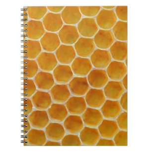 Brown and white square pattern notebook